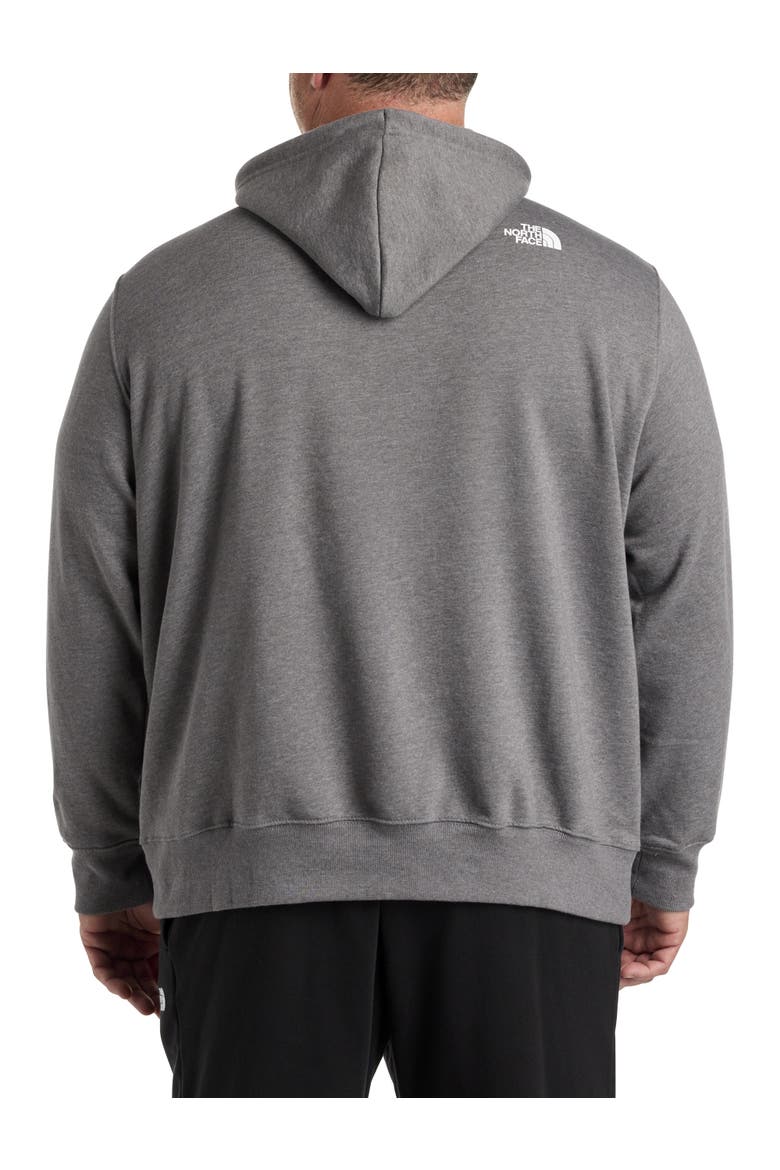 Big & Tall Suspended Hoodie, Alternate, color, TNF MED GREY HTHR