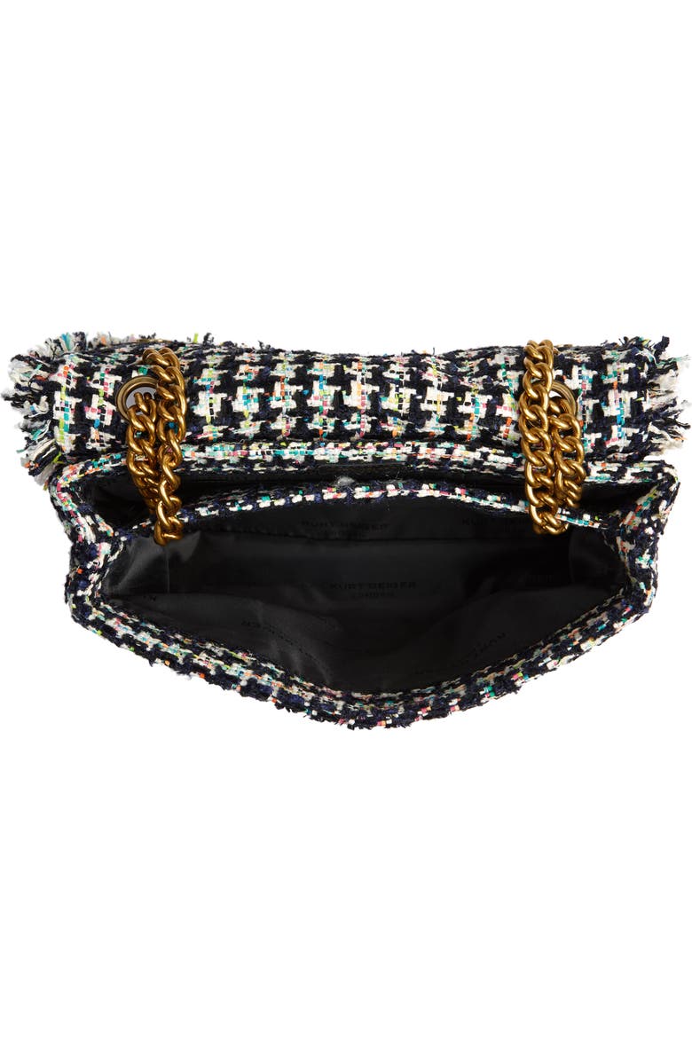 Kurt Geiger London Large Kensington Tweed Shoulder Bag, Alternate, color, Multi