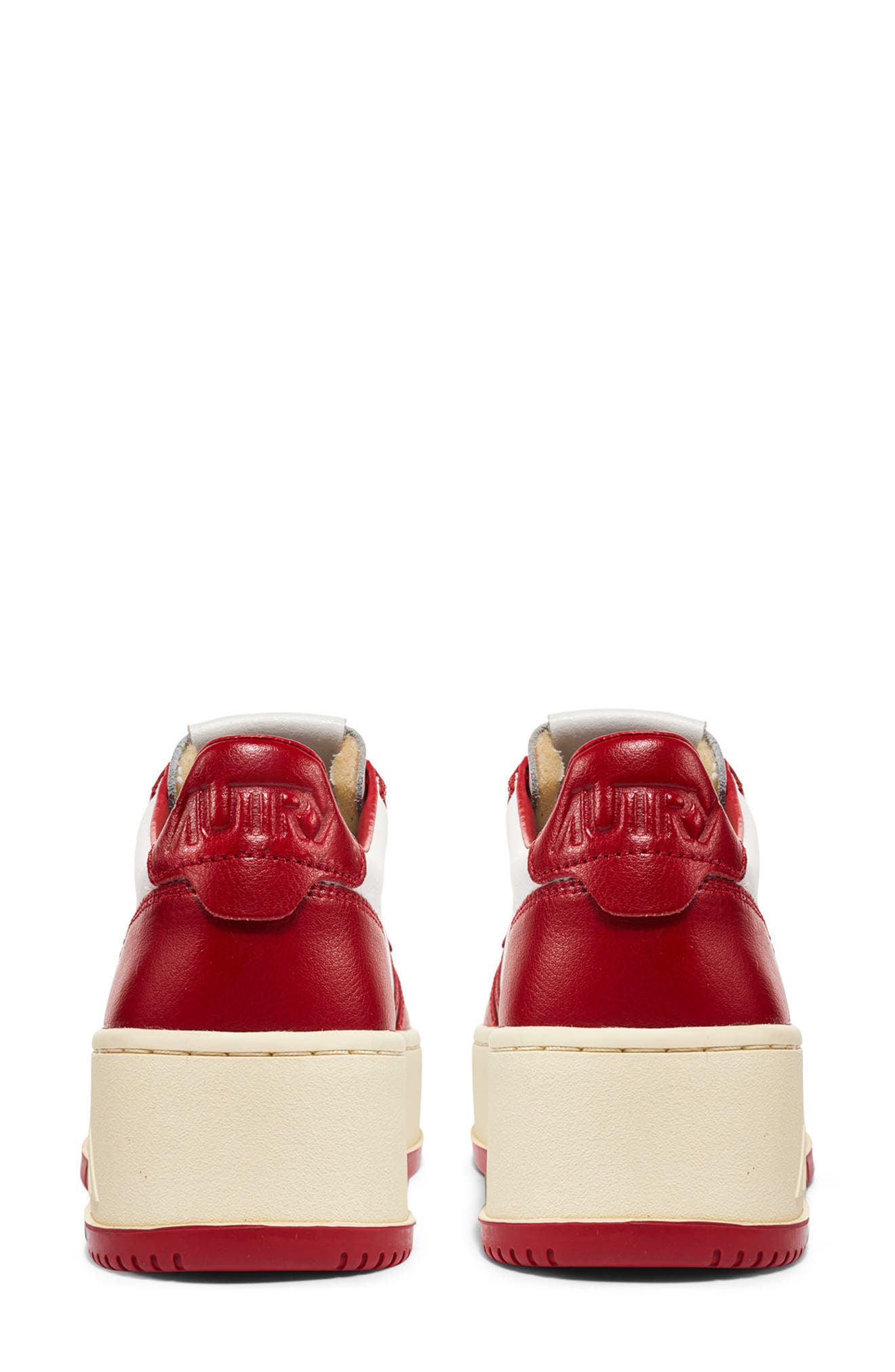 AUTRY Medalist Sneaker, Alternate, color, White/Red