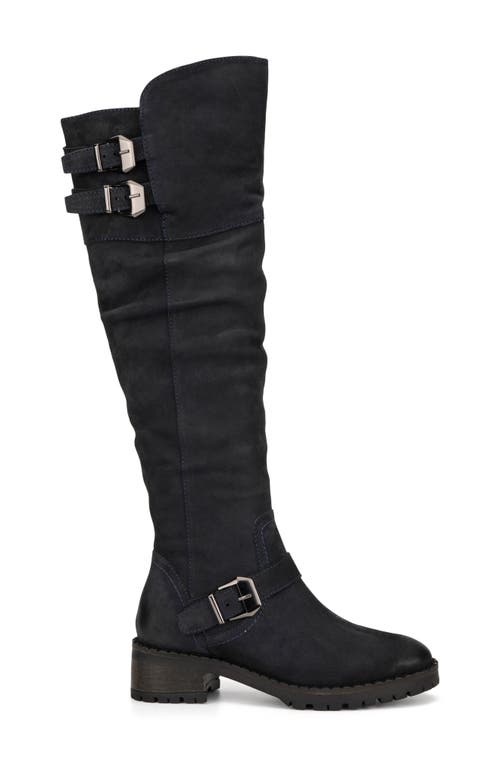 Vintage Foundry Victoria Tall Boot In Navy