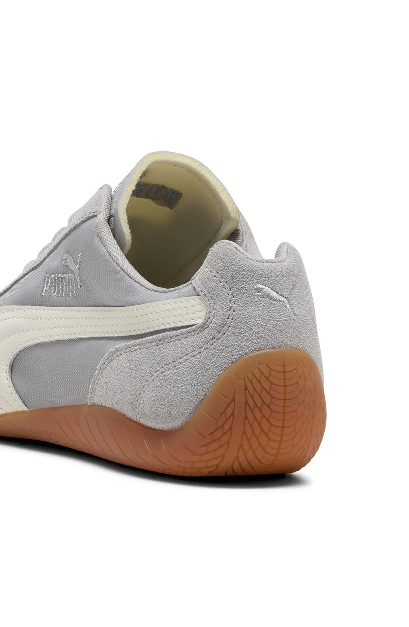 PUMA Speedcat Nylon Sneaker, Alternate, color, Gray Echo/ Puma White