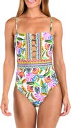 Sunshine 79 Jungle Bandeau One-Piece Swimsuit