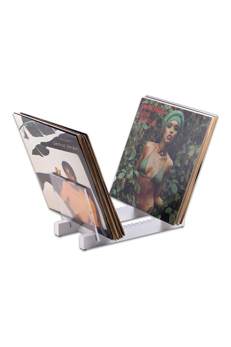 Axel Vinyl Record Holder, Main, color, WHITE