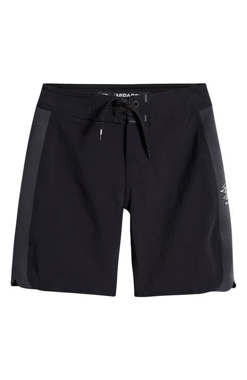 Rip Curl Kids' Mirage Swim Trunks In Black