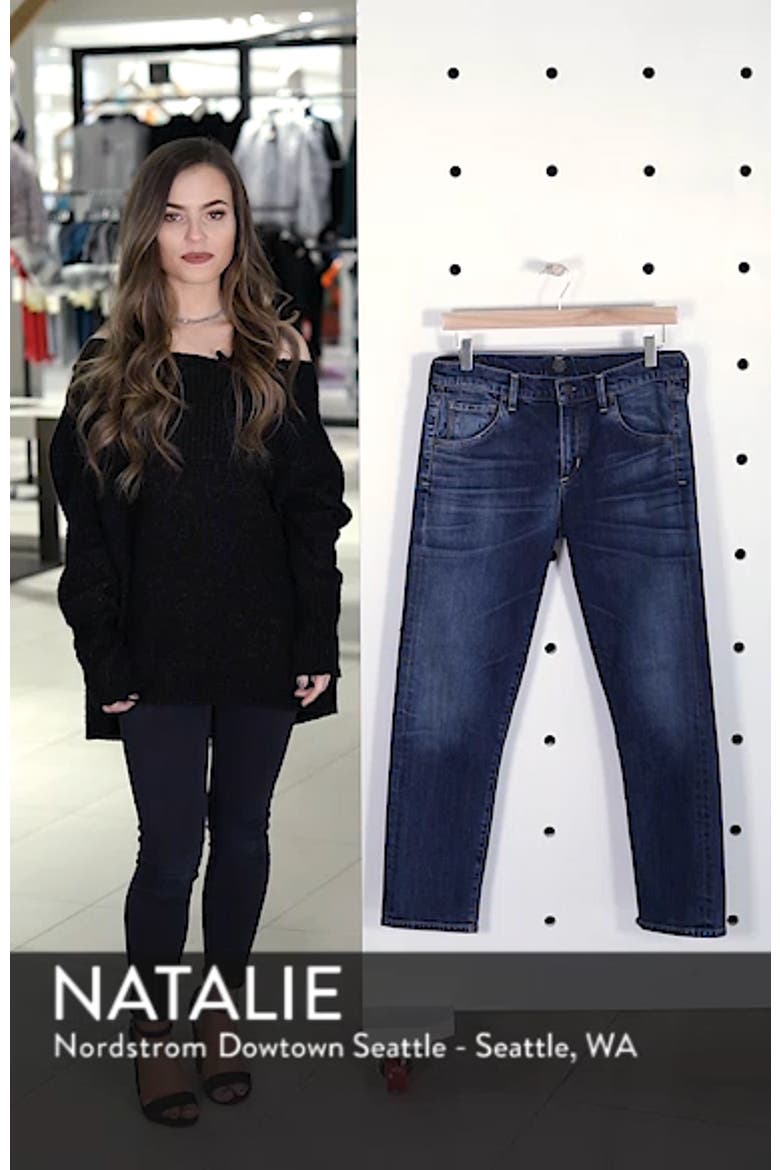 Emerson Slim Boyfriend Jeans video