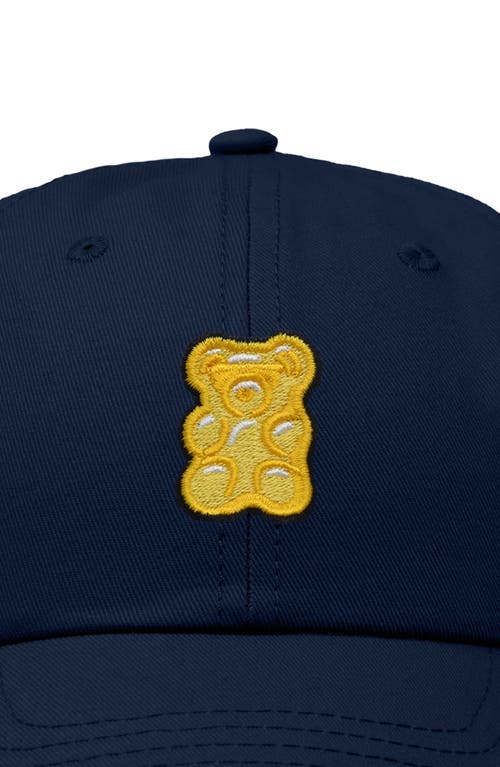 DALIX DALIX YELLOW GUMMY EMBROIDERED DAD CAP 
