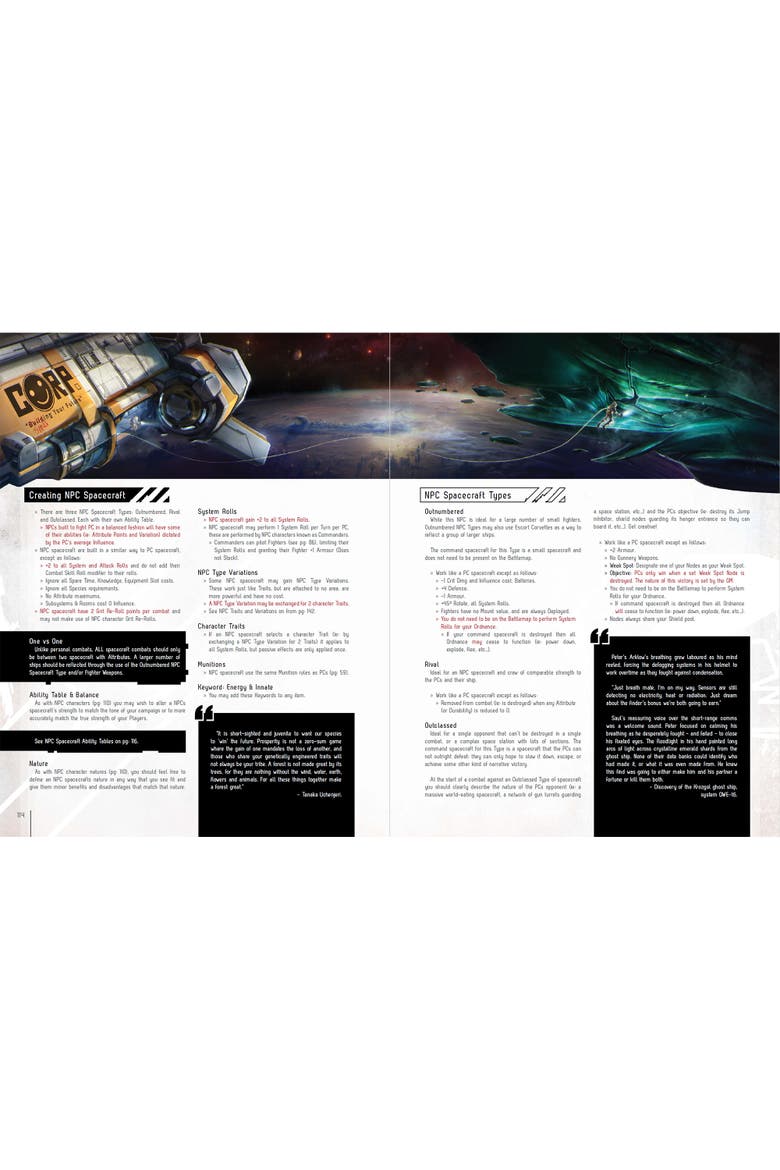 Fragged Empire 2 Rule Book, Hardcover RPG Book, 2nd Edition, Alternate, color, Multicolored