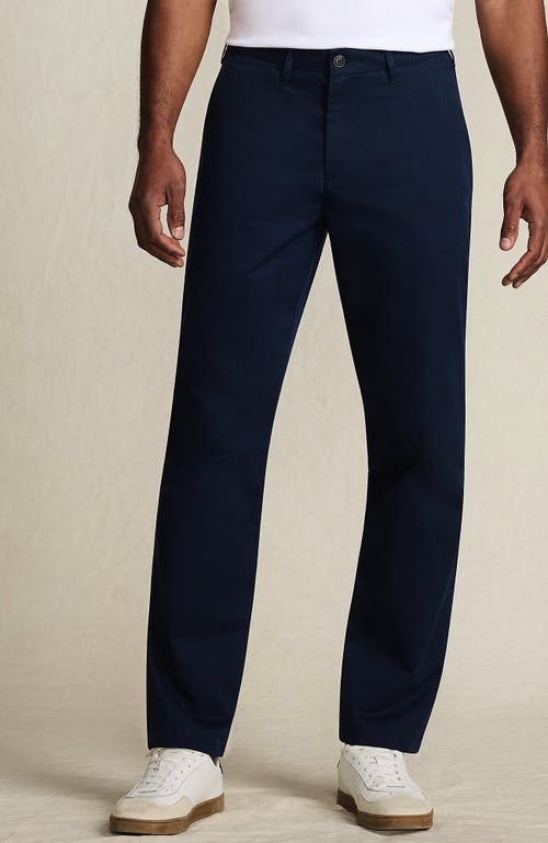 Lands' End Travel Kit Comfort Waist Athletic Fit Chino Pant In Blue