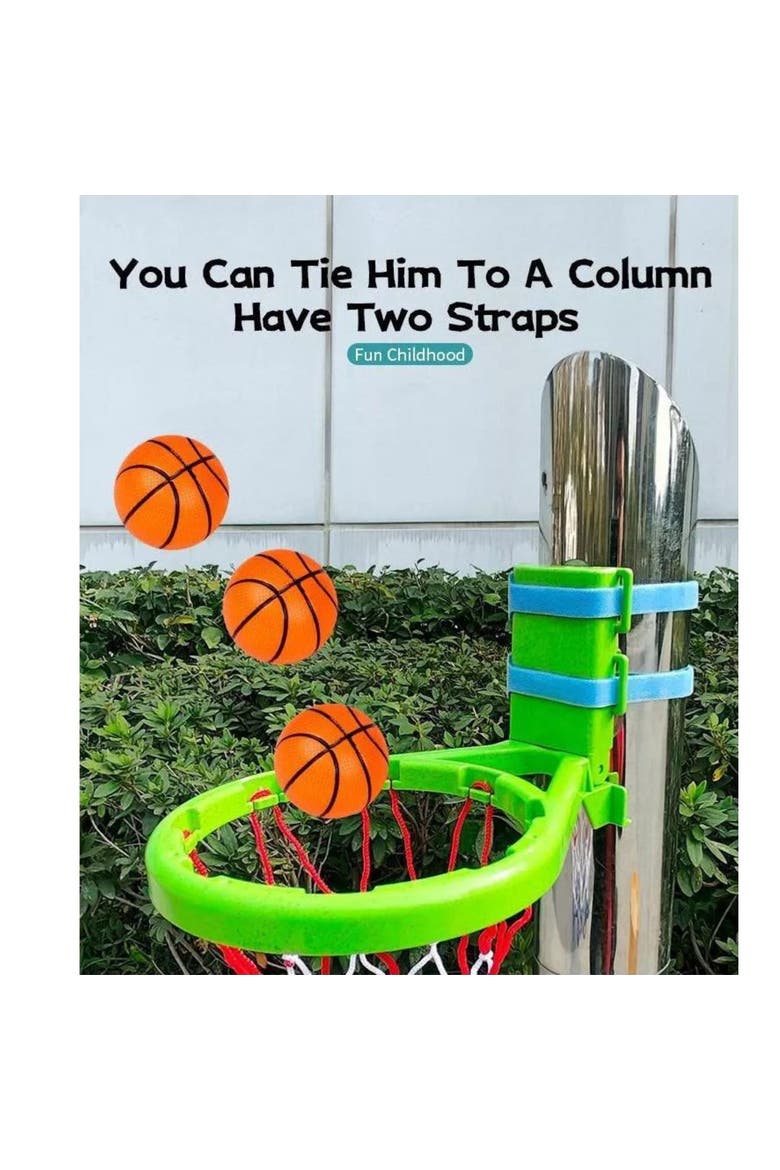 Basketball Adjustable Suction Hoop Playset, Alternate, color, Green
