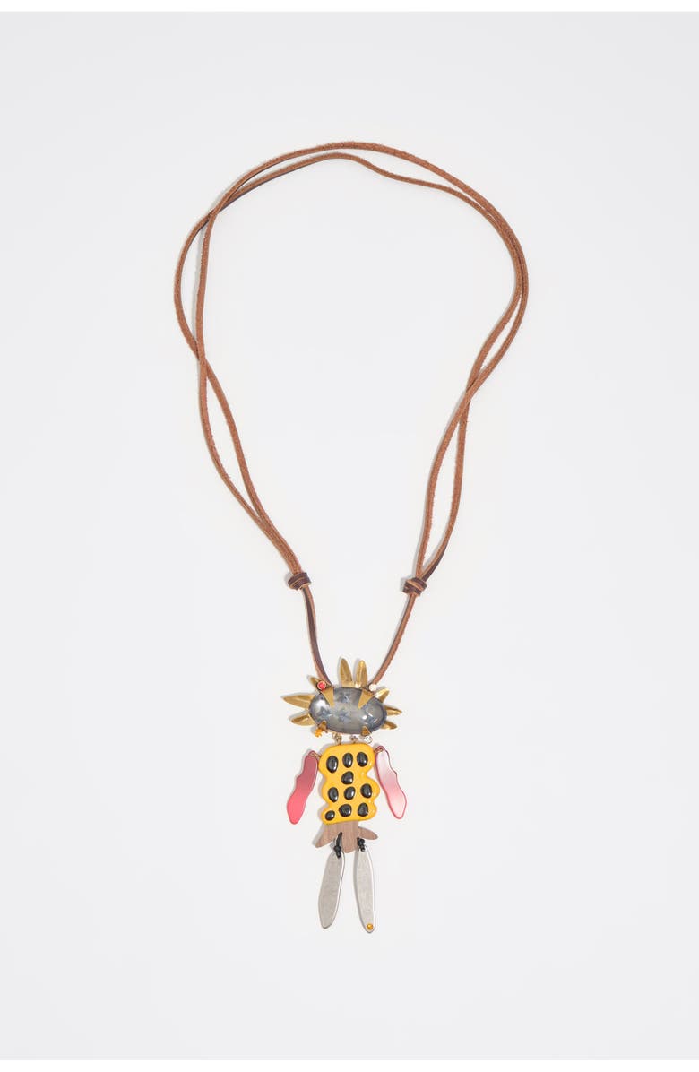 Bimba y Lola Aged Dancer Pendant, Main, color, Blue