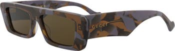 54mm Rectangle Fashion Sunglasses