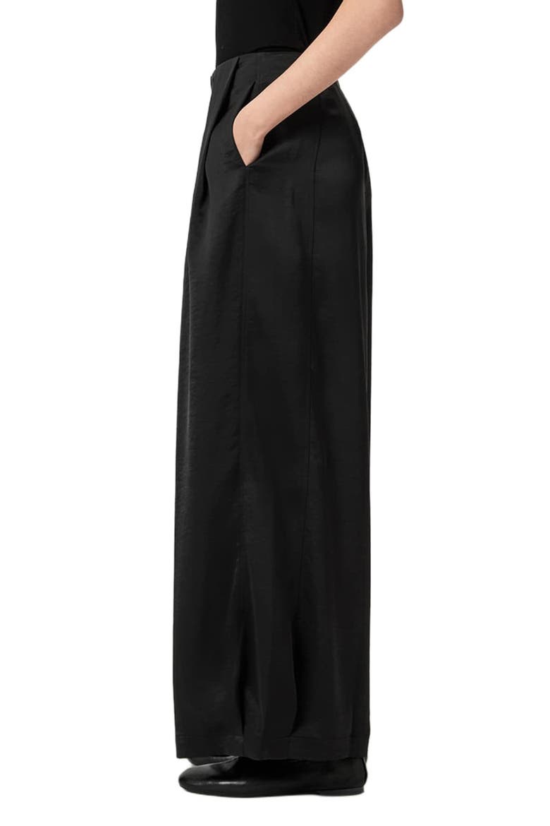Lola Wide Leg Trousers, Alternate, color, BLACK