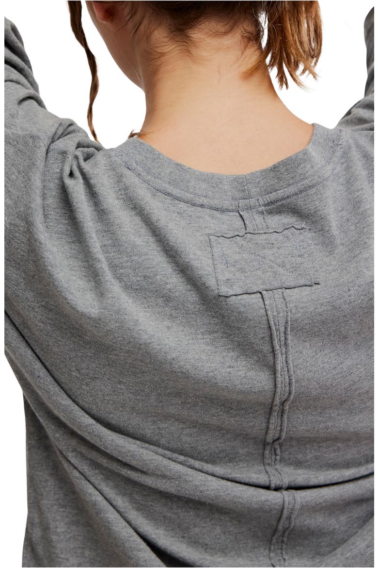 WTF Perfect Oversize Cotton T-Shirt, Alternate, color, HEATHER GREY