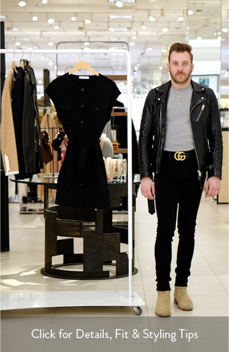 Cap Sleeve Belted Minidress, sales video thumbnail