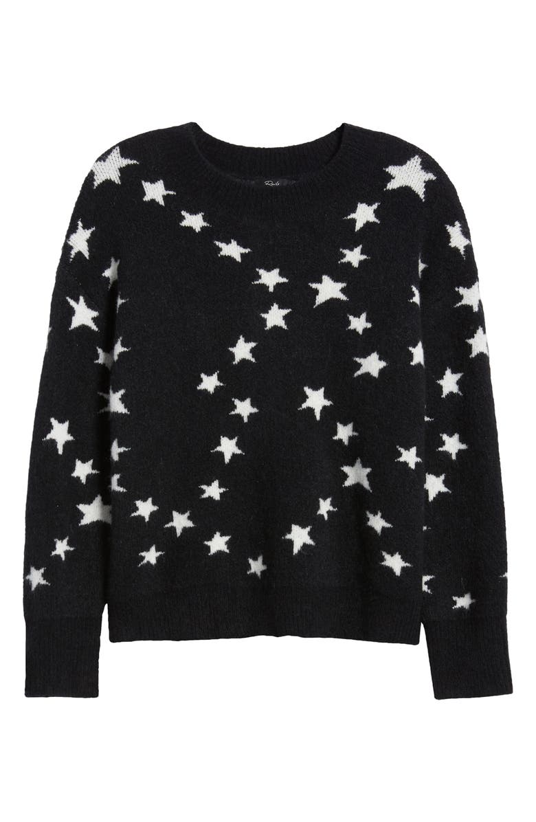 Rails Kana Star Crewneck Sweater, Alternate, color, Star Chain