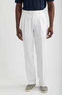 Berle Pleated Twill Pants