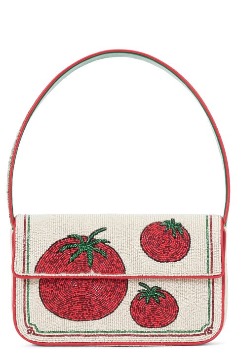 Tommy Beaded Shoulder Bag
