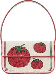 STAUD Tommy Beaded Shoulder Bag