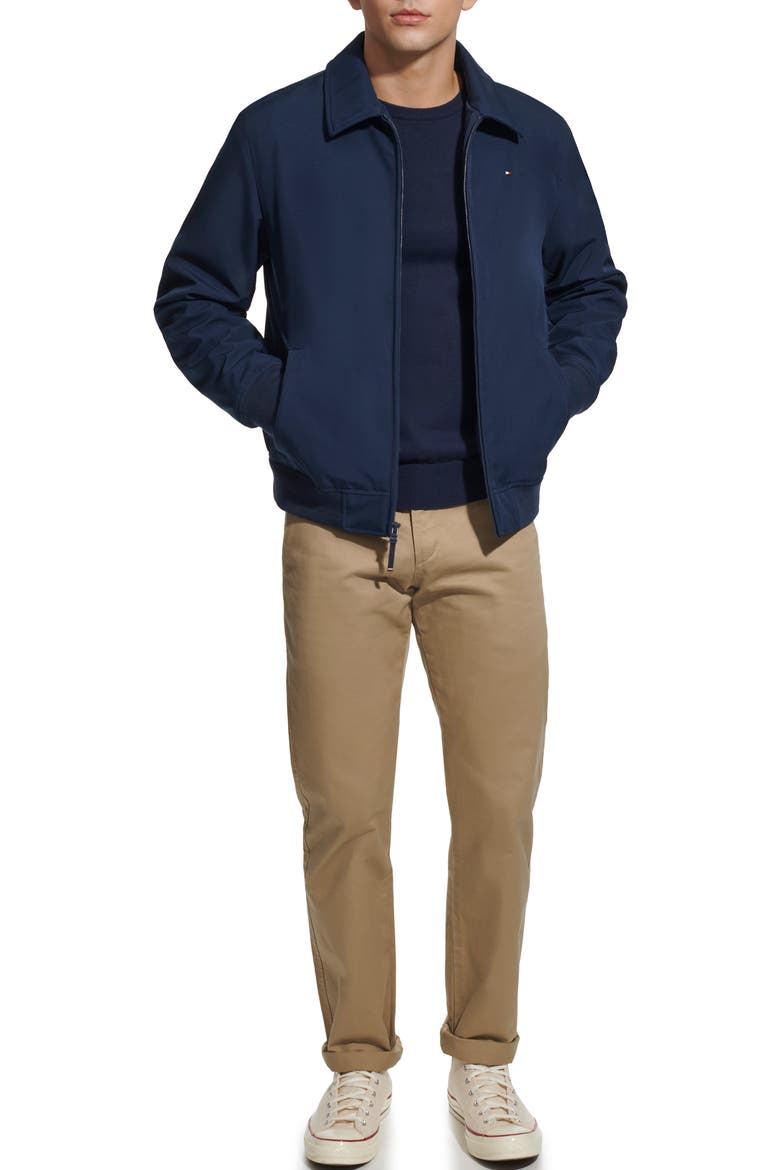 Softshell Bomber Jacket, Alternate, color, MIDNIGHT