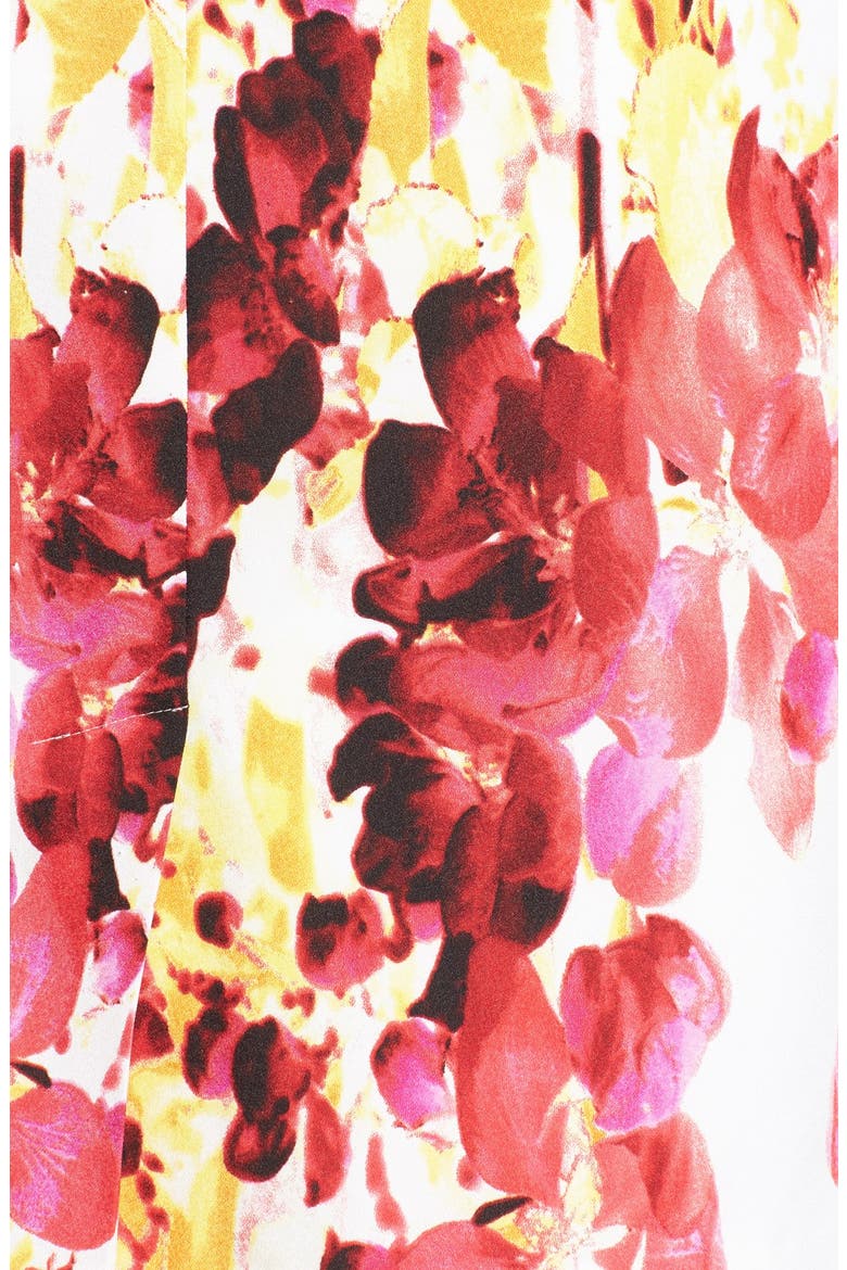 Floral Print Sheath Dress, Alternate, color, PINK MULTI
