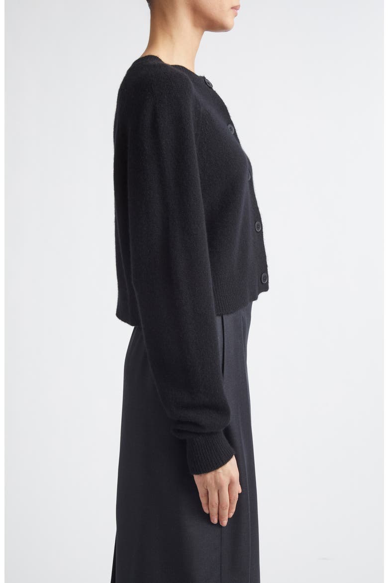 Heike Crop Cardigan, Alternate, color, BLACK