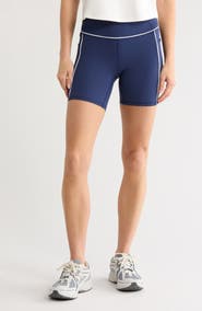 YOGALICIOUS Butter Tech Tribeca High Waist Pocket Bike Shorts