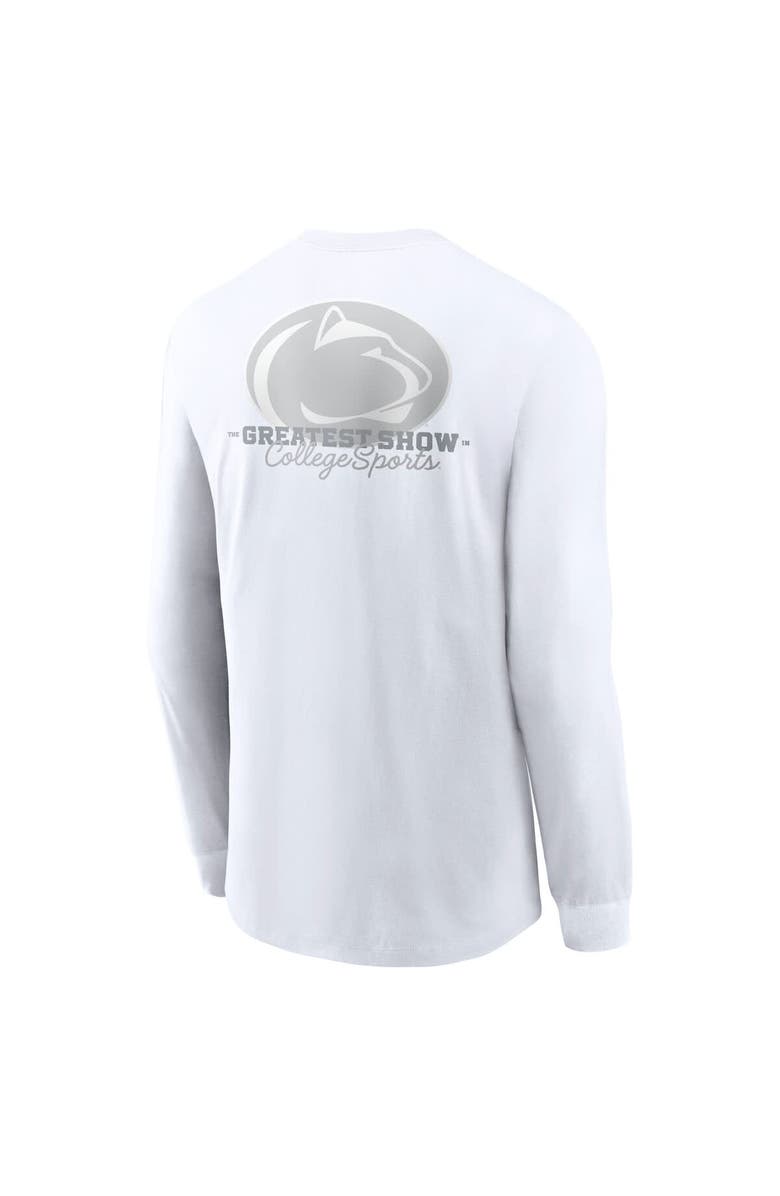 Nike Men's Nike White Penn State Nittany Lions 2025 White Out Long Sleeve T-Shirt, Alternate, color, 