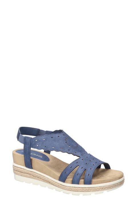 Fran Slingback Wedge Sandal (Women)