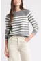  Grey- Ivory Stripe