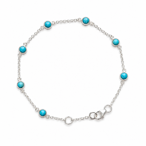 December Birthstone Turquoise Bracelet