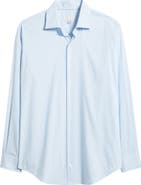 Peter Millar Langley Stripe Crown Lite Performance Twill Button-Up Shirt