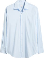 Peter Millar Langley Stripe Crown Lite Performance Twill Button-Up Shirt
