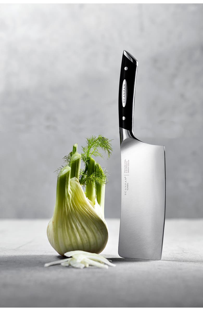 Scanpan Classic 6.25-Inch Chinese Cleaver, Alternate, color, Silver