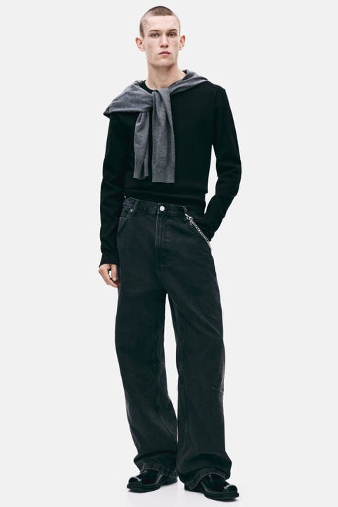 Baggy Darted Jeans