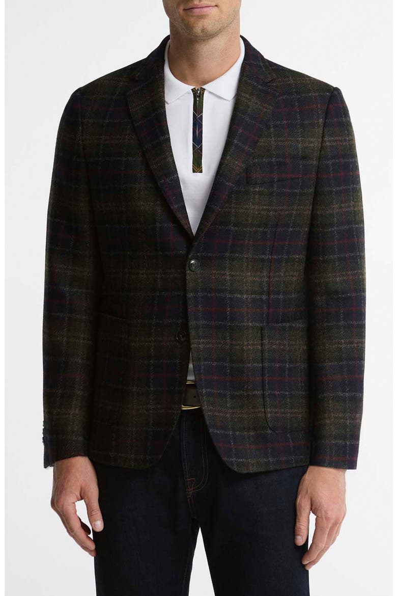 Sanders Wool Tartan Sport Coat, Main, color, CLASSIC TARTAN
