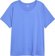 Eileen Fisher Crewneck Organic Cotton T-Shirt