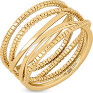 Bony Levy 14K Gold Wide Ring (Online Trunk Show)