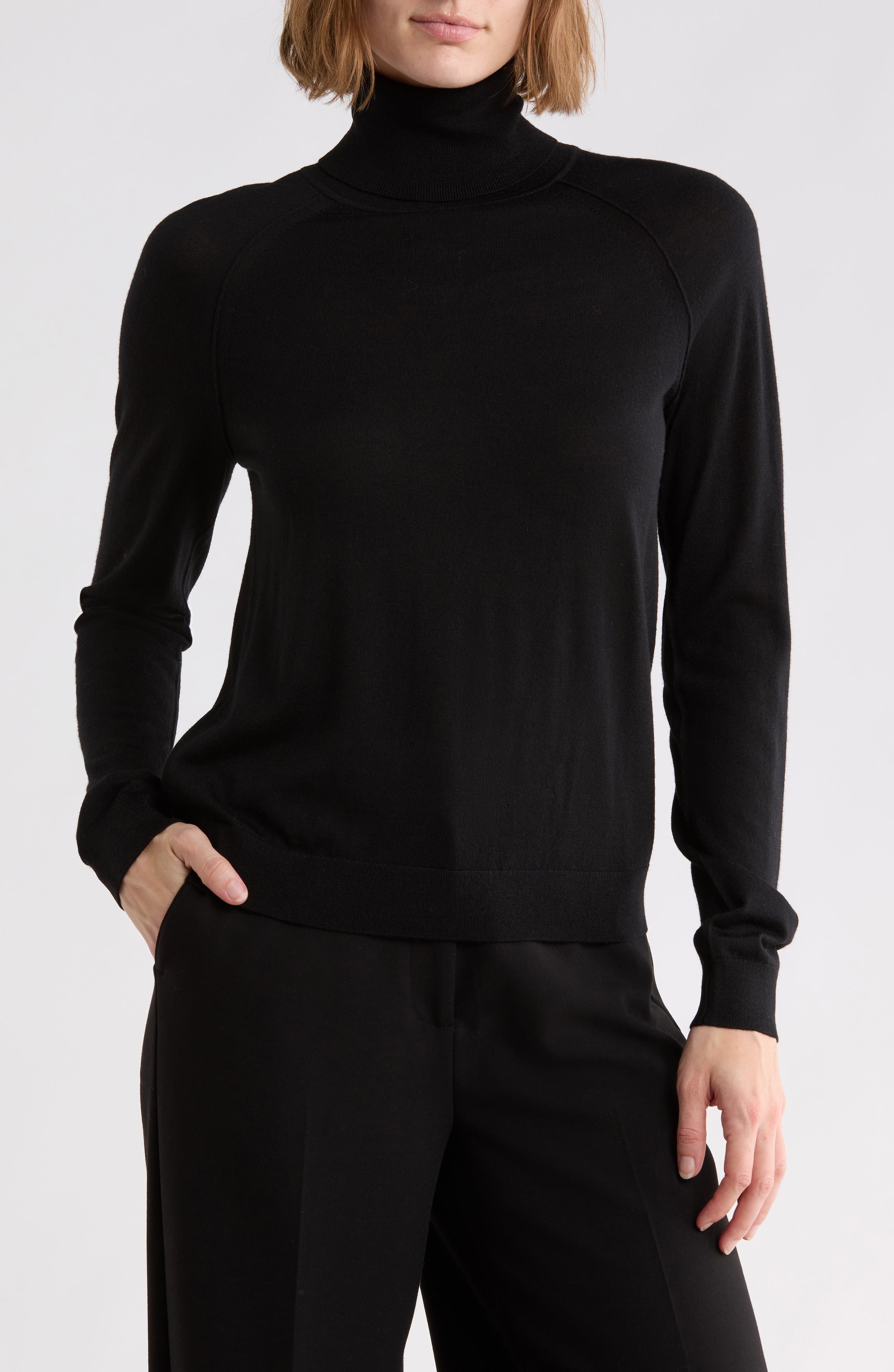Frizani Virgin Wool Turtleneck Sweater