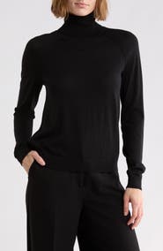 BOSS Frizani Virgin Wool Turtleneck Sweater