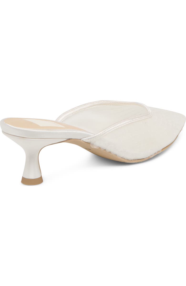 Dolce Vita Cleo Shimmer Kitten Heel Mule, Alternate, color, Ivory Sequin