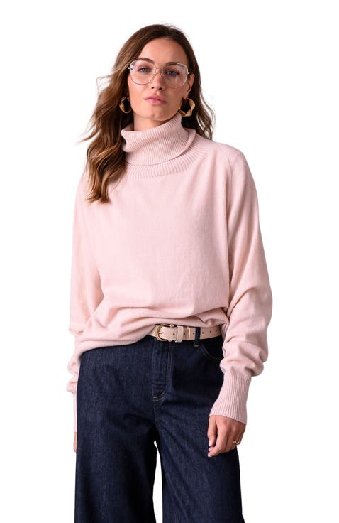 Geelong Wool Slouch Turtleneck Sweater