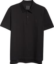 Givenchy Classic Fit 4G Logo Embroidered Cotton Piqué Polo