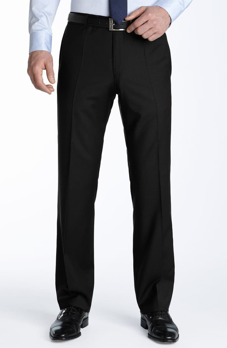 zzDNUHugo Boss HUGO 'Aikonen' Trim Fit Grey Stretch Wool Suit, Alternate, color,