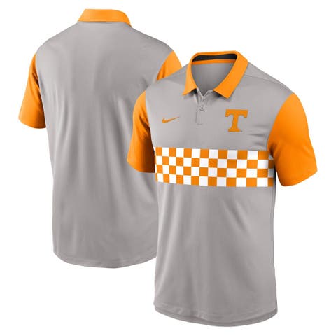 Men's Nike Gray/Tennessee Orange Tennessee Volunteers Vapor Performance Polo