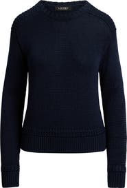 Lauren Ralph Lauren Fashmette Cotton Blend Sweater