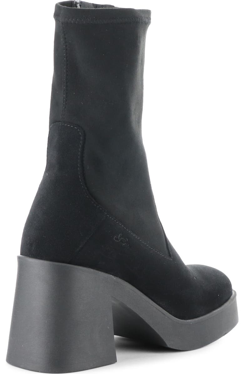 Bos. & Co. Vivica Bootie, Alternate, color, Black Suede/ Top