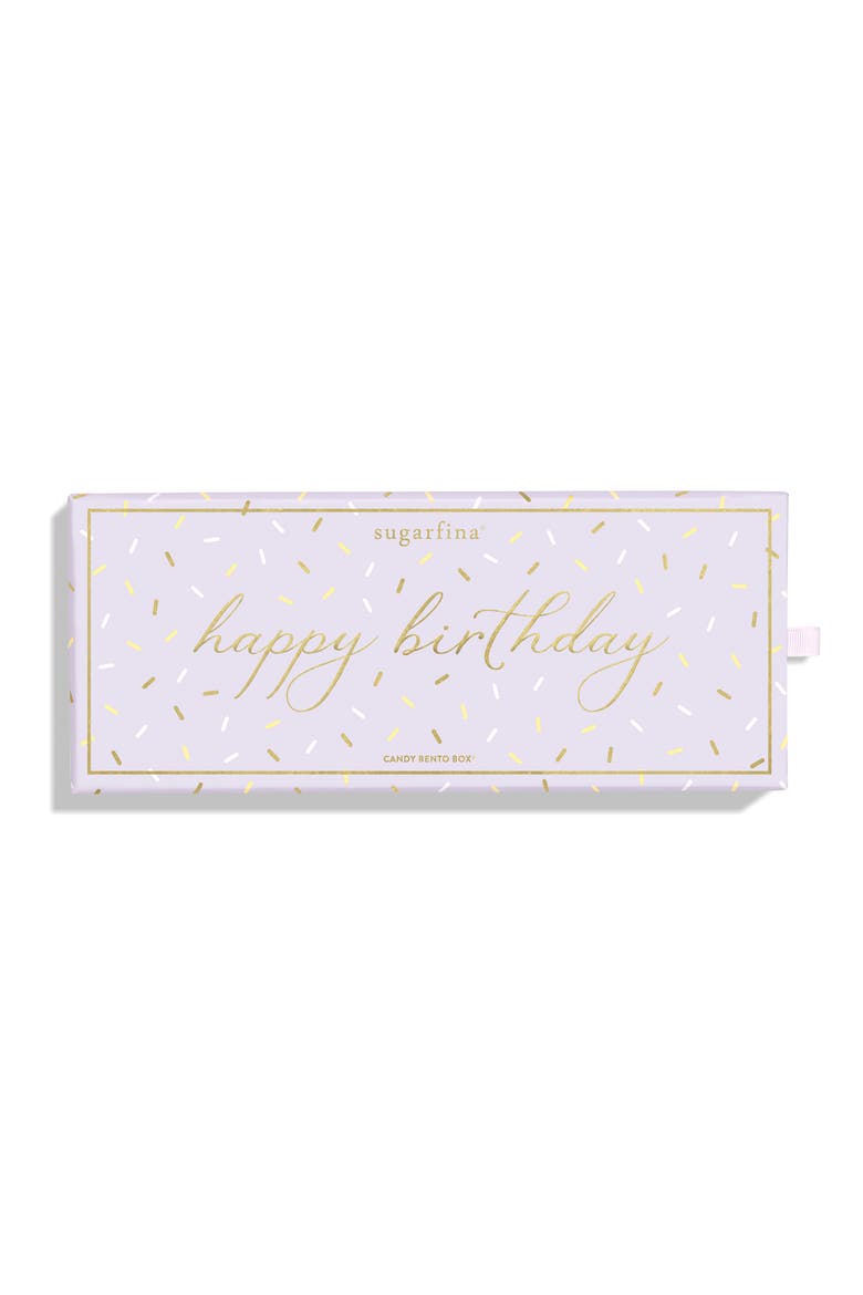 Happy Birthday Set of 3 Candy Bento Box, Alternate, color, NO COLOR