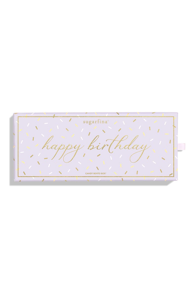 sugarfina Happy Birthday Set of 3 Candy Bento Box, Alternate, color,