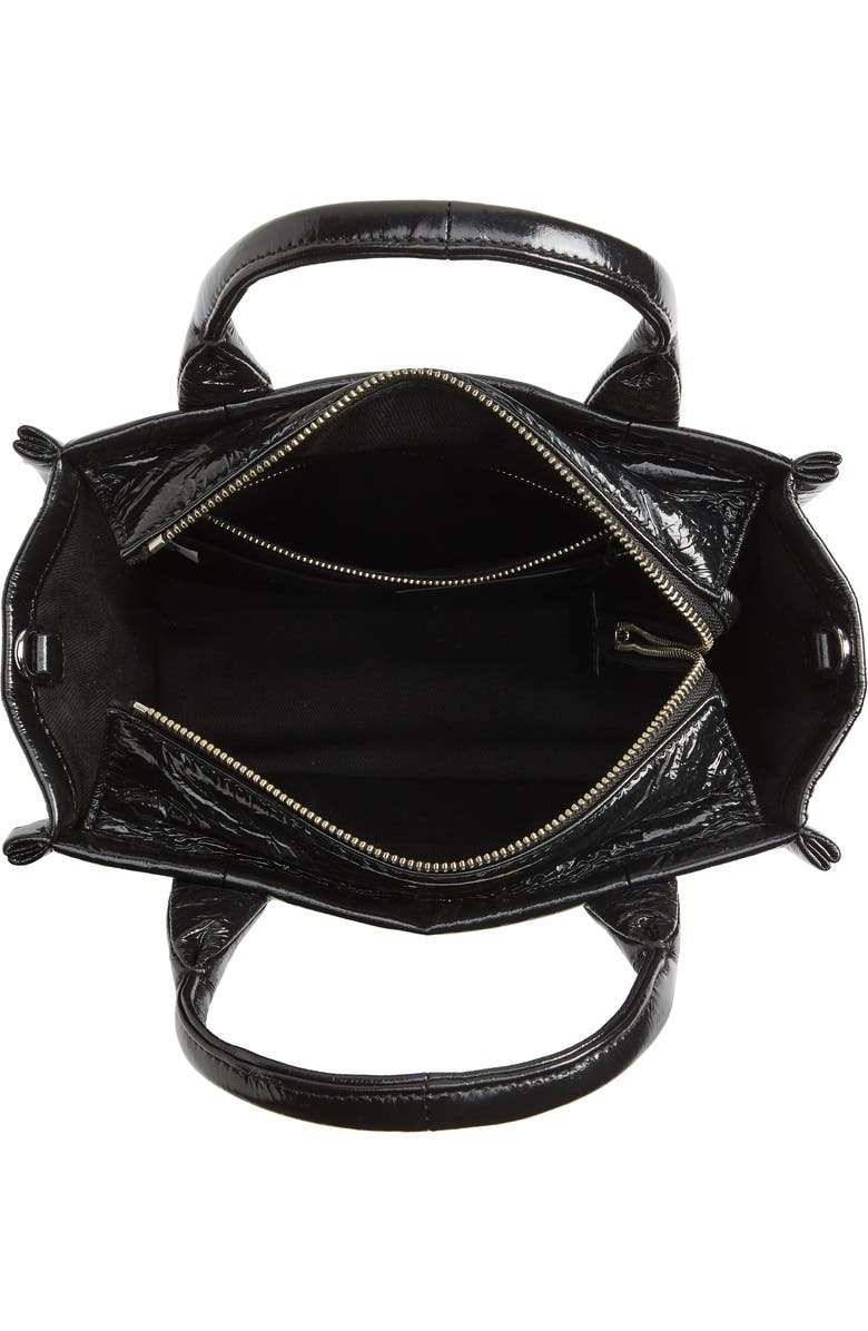 Marc Jacobs The Crinkle Leather Small Tote Bag, Alternate, color,