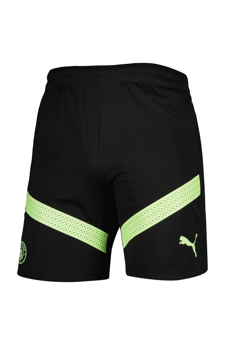 PUMA Men's Puma Black Manchester City Logo DryCELL Training Shorts, Alternate, color, 